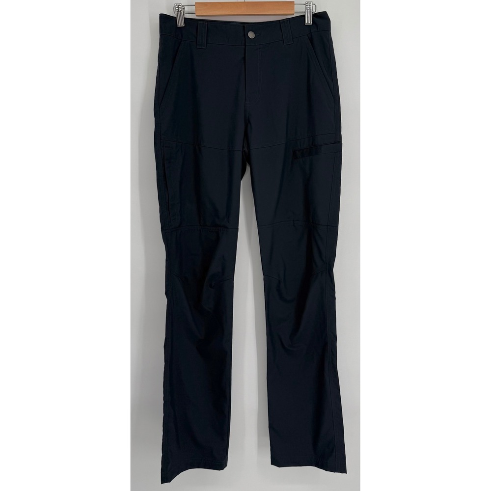 Columbia Mens Omni-Shade Hiking Pants Navy Outdoor Technical Trousers Sz 30x34